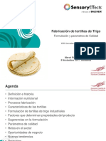 Fabricación de Tortillas de Trigo Formulación y Parámetros de Calidad. Mercè Piñol. BALCHEM ENCAPSULATES