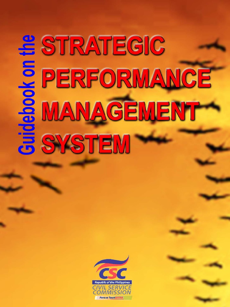Guidebook On The Strategic Performance Management System | PDF ...