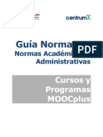 Guía Normativa Cursos y Programas