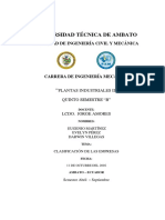 Consulta 1 Clasificacion de Empresas