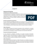 Maestria en Project Management PDF