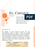 El Cheque Diapositivas