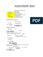 01 Calculo Estructural Barraje Sin Canal