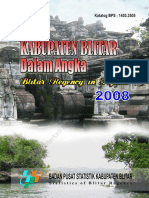 Kabupaten Blitar Dalam Angka Tahun 2008