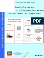Step-By-Step Guide Build & Deploy Ethereum Blockchain Smart Contract
