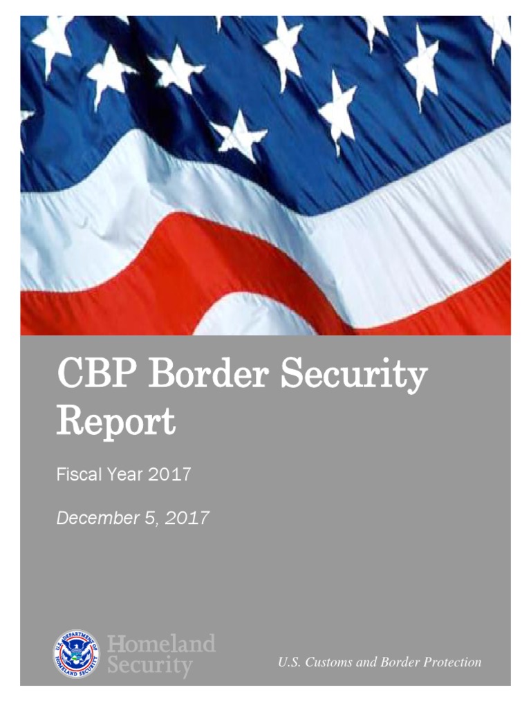 CBP Border Security Report Fiscal Year 2017 | PDF | U.S. Customs And ...