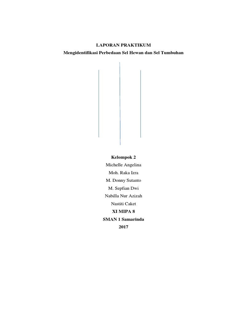  Laporan  Sel  Hewan  Dan  Sel  Tumbuhan  Seputar Laporan 
