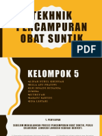 Tekhnik Pencampuran Obat Suntik