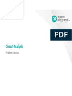 Circuit Analysis Exercises
