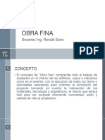 Obra Fina