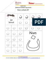 Menulis Hijaiyah Nun-Ha PDF