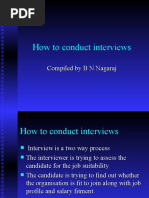 How to Conduct Interviews