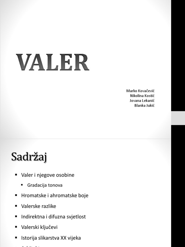 Valer | PDF