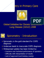 Spirometry in Primary Care: Global Initiative For Chronic Obstructive Lung Disease (GOLD) 2008