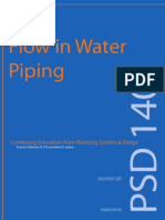 Flow in Water Piping