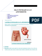 Laporan Pendahuluan Apendisitis