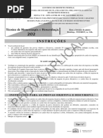 202 Técnico de Hemoterapia e Hematologia - Tipo A