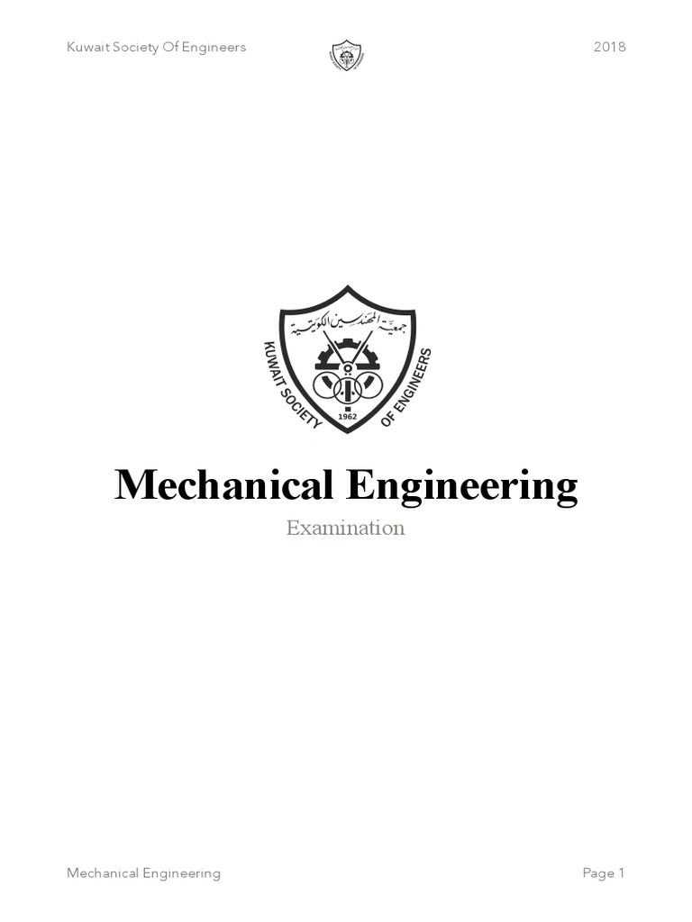 Mechanical Engineering Examination Download Free Pdf Thermodynamics