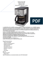 Cafetera Oster 4401