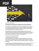 El Impacto Gerencial de un Sistema de Control de Piso