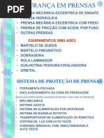 Segurança em Prensas