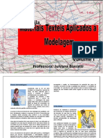 Apostila Materiais Texteis Aplicados À Modelagem PDF