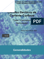 Circuitos eléctricos de CC Parte I: Conceptos generales