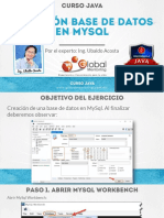 CJ B Ejercicio 13 CreacionBaseDatosMySQL PDF