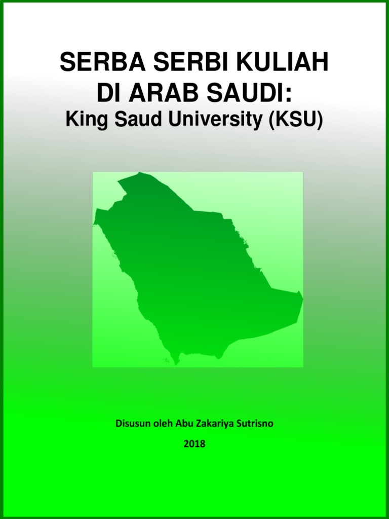 Kuliah Saudi KSU 2018 | PDF