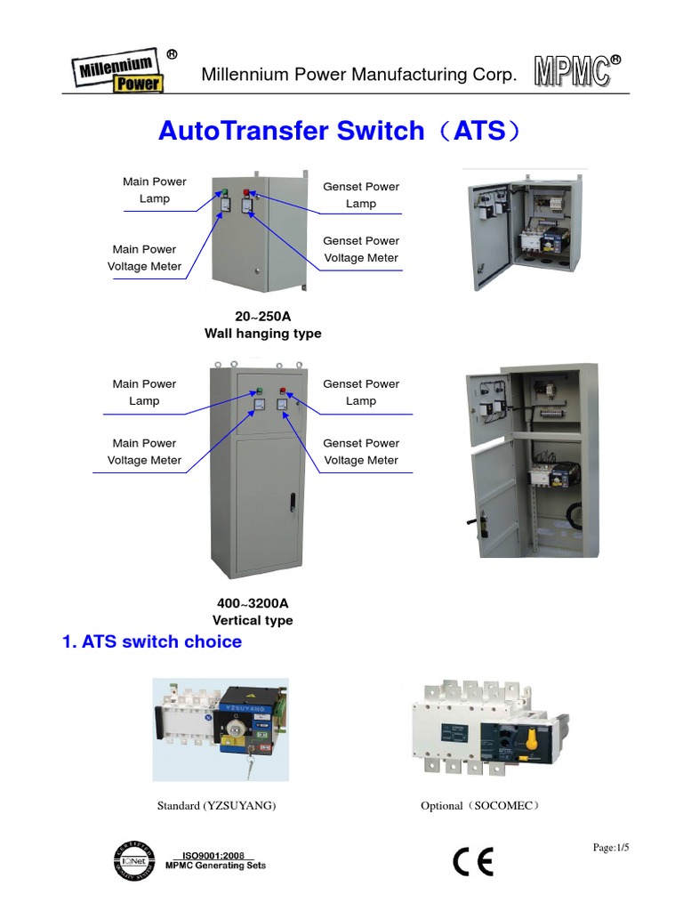 ATS Switch Power Supply