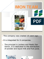 San Simon Team: 18-Year-Old Integrated Food & Beverage Company