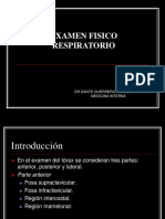 Clase 2 Examen Fisico Respiratorio