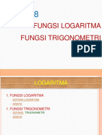 Fungsi Logaritma Dan Trigonometri