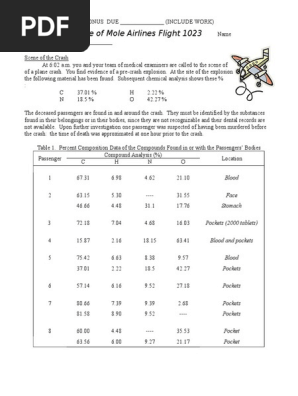 7-4-worksheet-the-strange-case-of-mole-airlines-flight-1023name-11-pdf-mole-unit-sugar-substitute