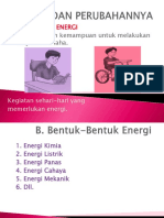 Energi Dan Perubahannya