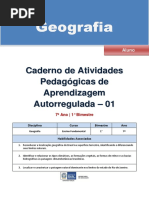 Geografia Regular Aluno Autoregulada 7a 1b