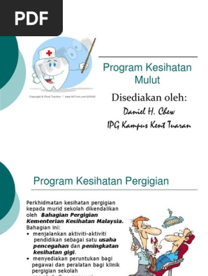 Program Kesihatan Mulut Pdf