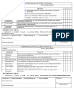 Form Penilaian Hasil Tes Wawancara