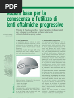 17 - 05 - 05 Nozioni Base Per La Conoscenza e L'utilizzo Di Lenti Oftalmiche Progressive