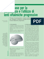 17 - 05 - 05 Nozioni Base Per La Conoscenza e L'utilizzo Di Lenti Oftalmiche Progressive