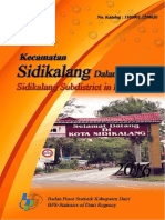 Kecamatan Sidikalang Dalam Angka 2016