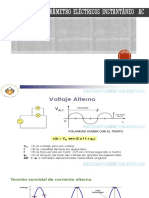 Cáculos de Parámetro Eléctricos Instantáneo AC