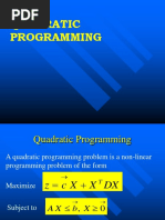 L32 - Quadratic Programming - Modified Simplex Algorithm