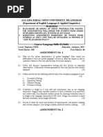 ELPT Sample Booklet Revised | PDF | Test (Assessment) | Crime & Violence