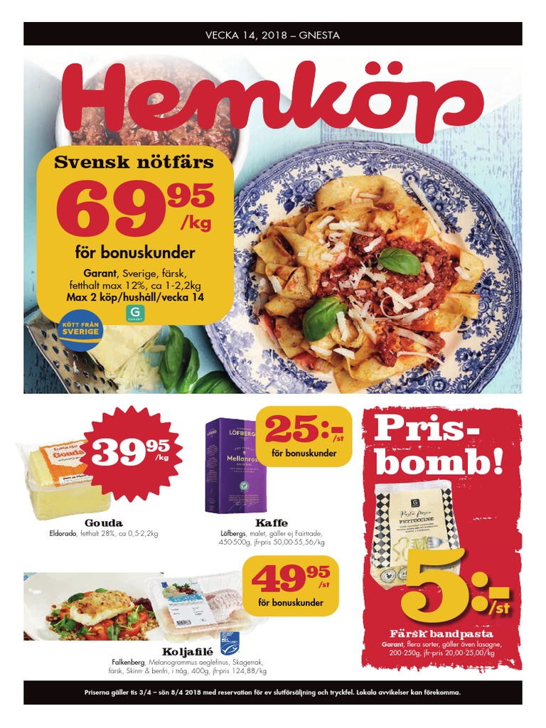 Hemköp Reklam 20180406 | PDF