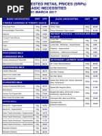 SRP List 01 March 2017