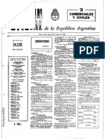 Boletín Oficial de La República Argentina. 1980 3ra Sección