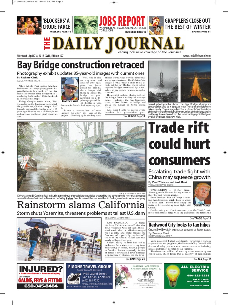 Bay Bridge Construction Retraced: Jobs Report | PDF | Dental Degree | Theft
