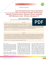 20_245CPD-Peran Imunoterapi Komplementer Daun Sambiloto Andrographolide Paniculata Sebagai Anti-Kanker