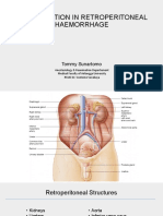 Resuscitation in Retroperitoneal Haemorrhage